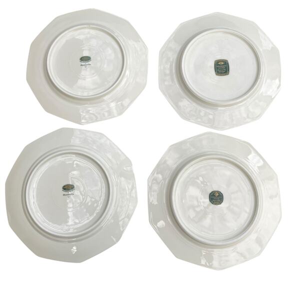 Community China Deauville Art Deco Salad Plates Lot of 4 1920s Bavaria READ - Picture 5 of 11